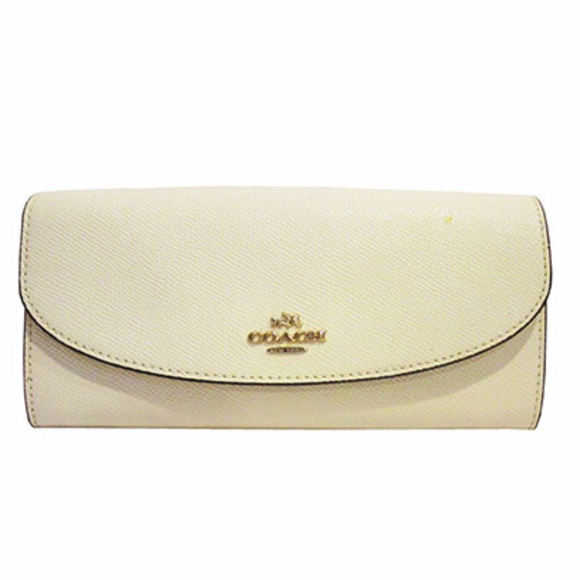 white coach wallet